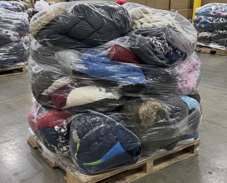 Family Winter Clothing Pallet