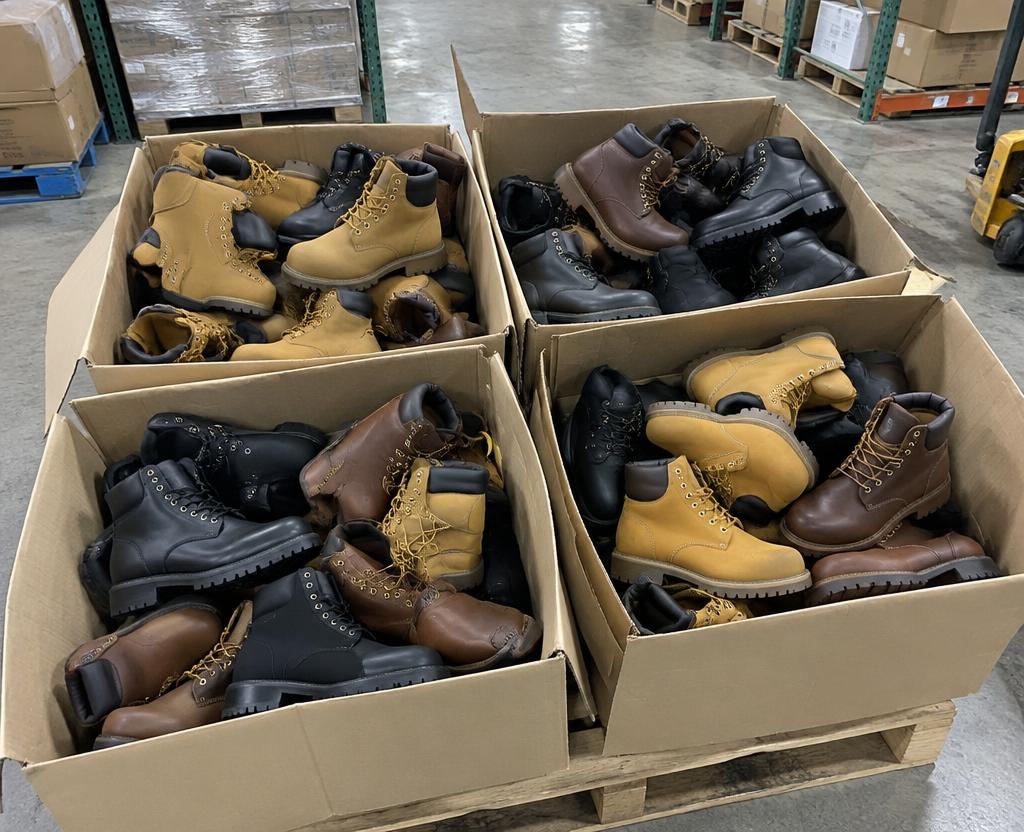 Men’s Work Boots Pallet