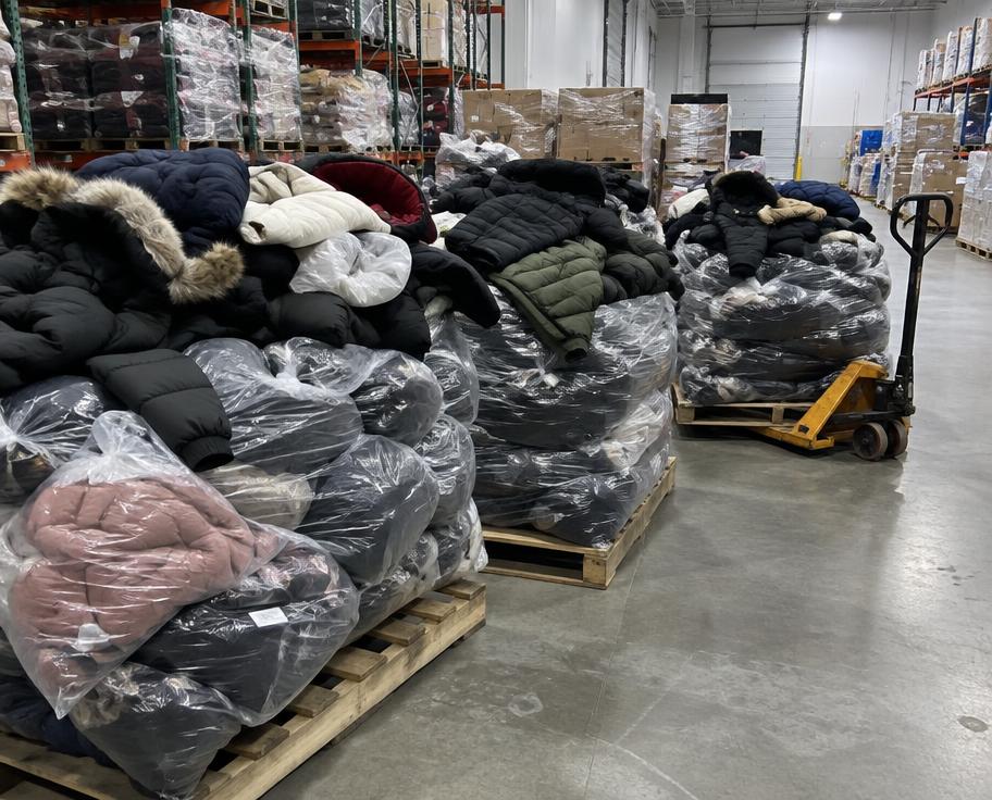 Winter Clothing Pallets